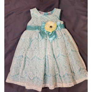 Blueber Boulevard Brand  Toddler Size 24 Months All Occasions Mint Green  And Wh